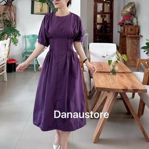 purple dress size 2